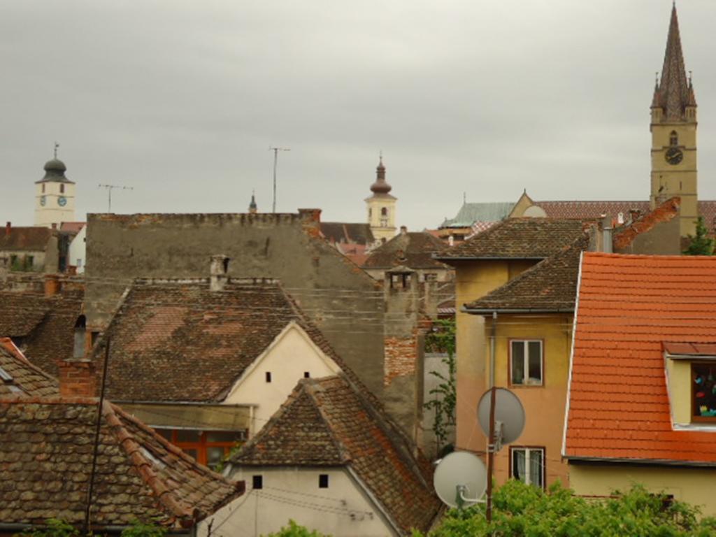 Pensiunea Cocosul Rosu Sibiu Exterior photo